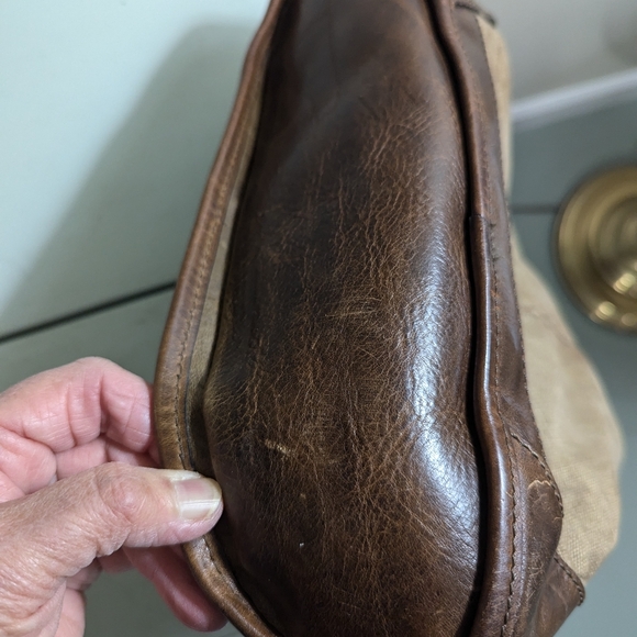 Diesel Canvas / Leather Shoulder Bag - Picture 7 of 16